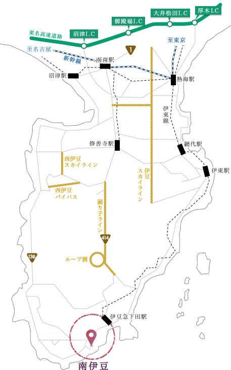 静岡県周辺マップ